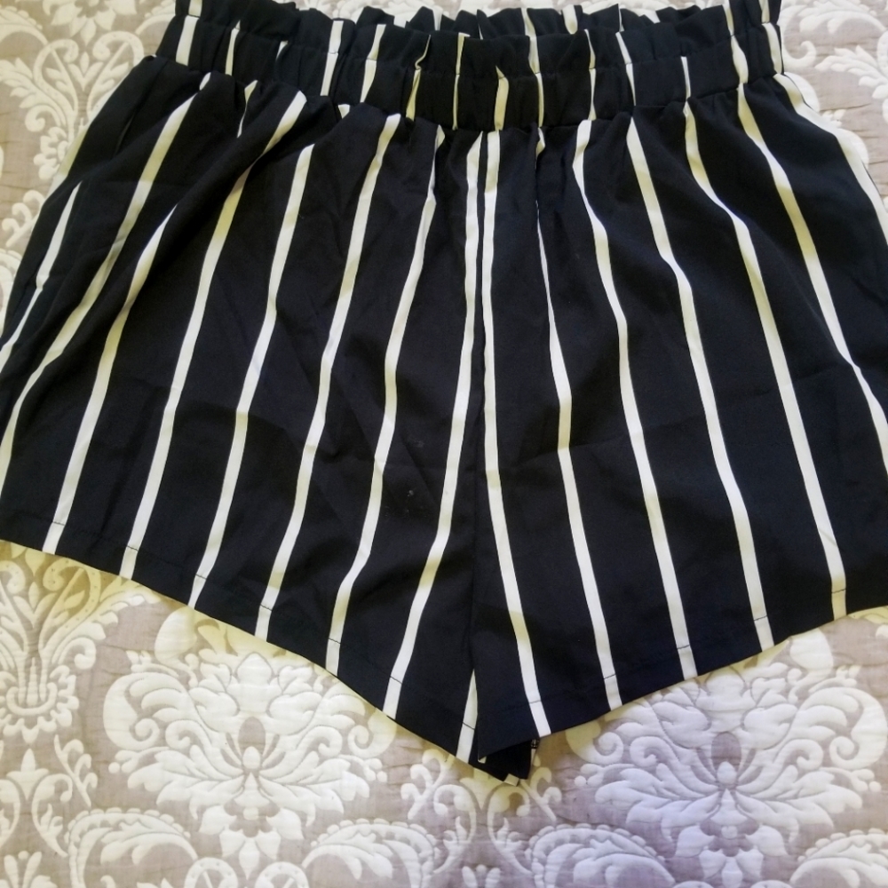 Stripe shorts